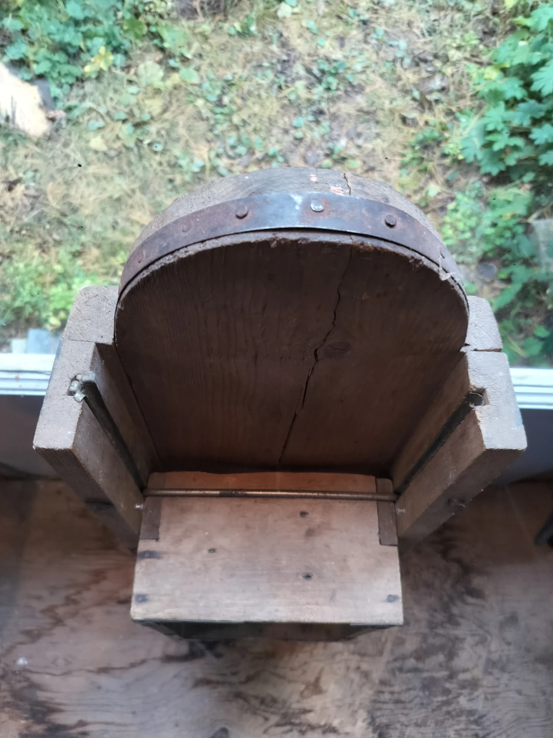 Vintage Wooden Kraut Cutter - photo 2