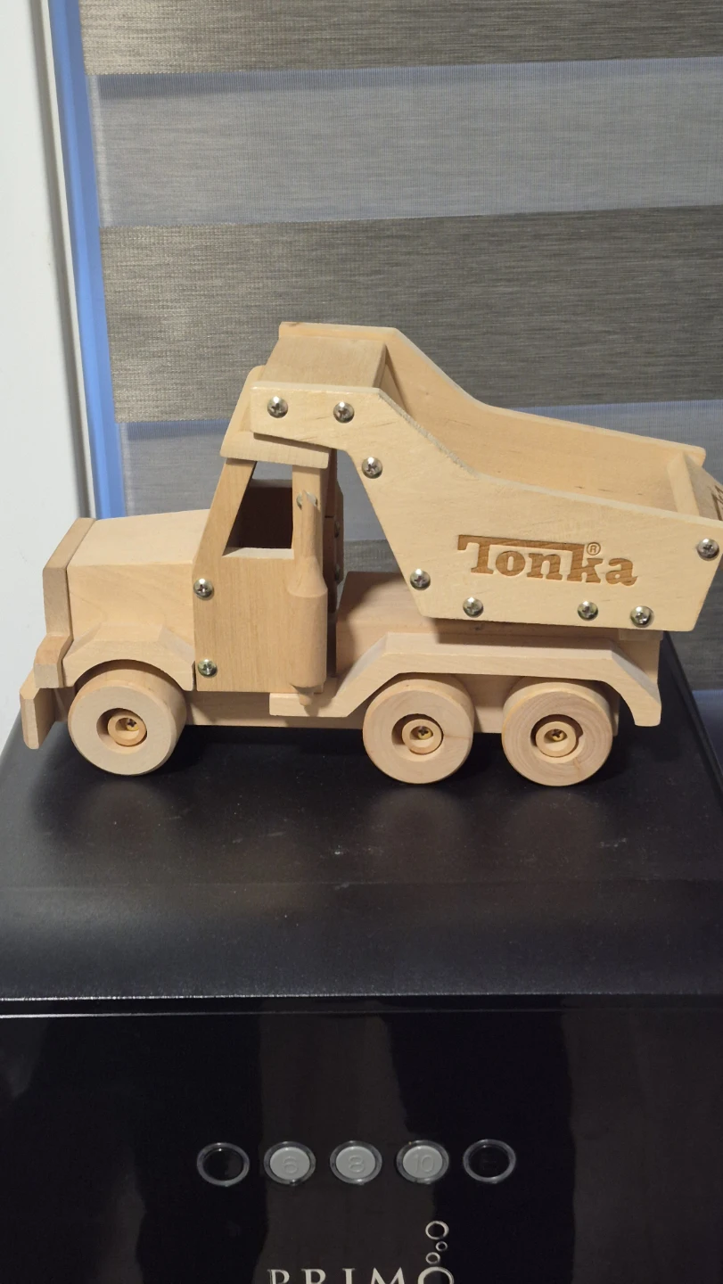 Wooden Tonka Dump Truck Toy - photo 4