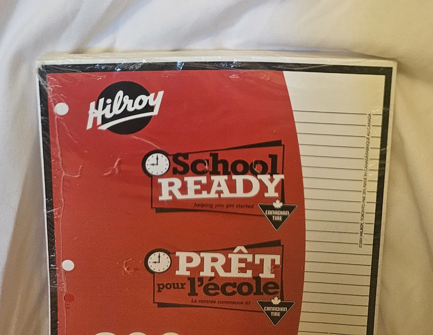 Hilroy School Ready 200 Ruled Loose Leaf Paper Sheets - photo 2