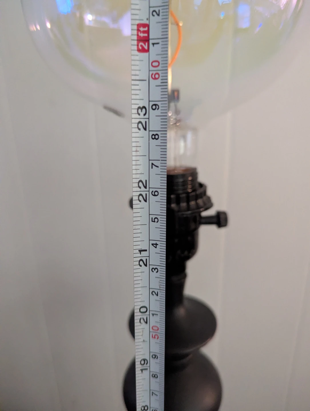 Lamp with Large Globe Bulb - photo 2
