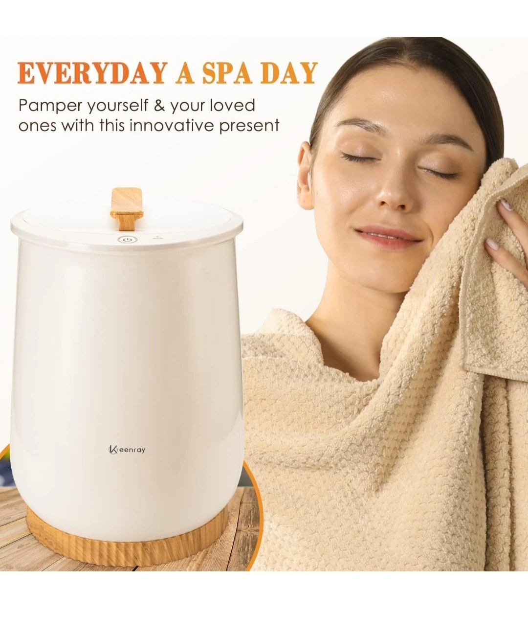 Towel and Blanket Warmer. Keenray Bucket-Style.  20L.  EUC. - photo 5