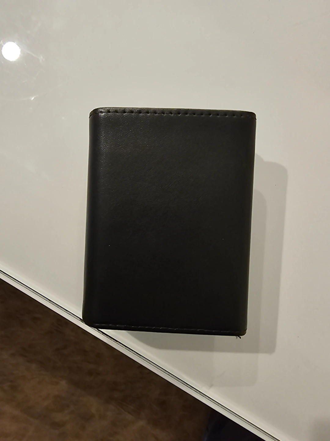 Black Tri-fold Card Holder Wallet - photo 5