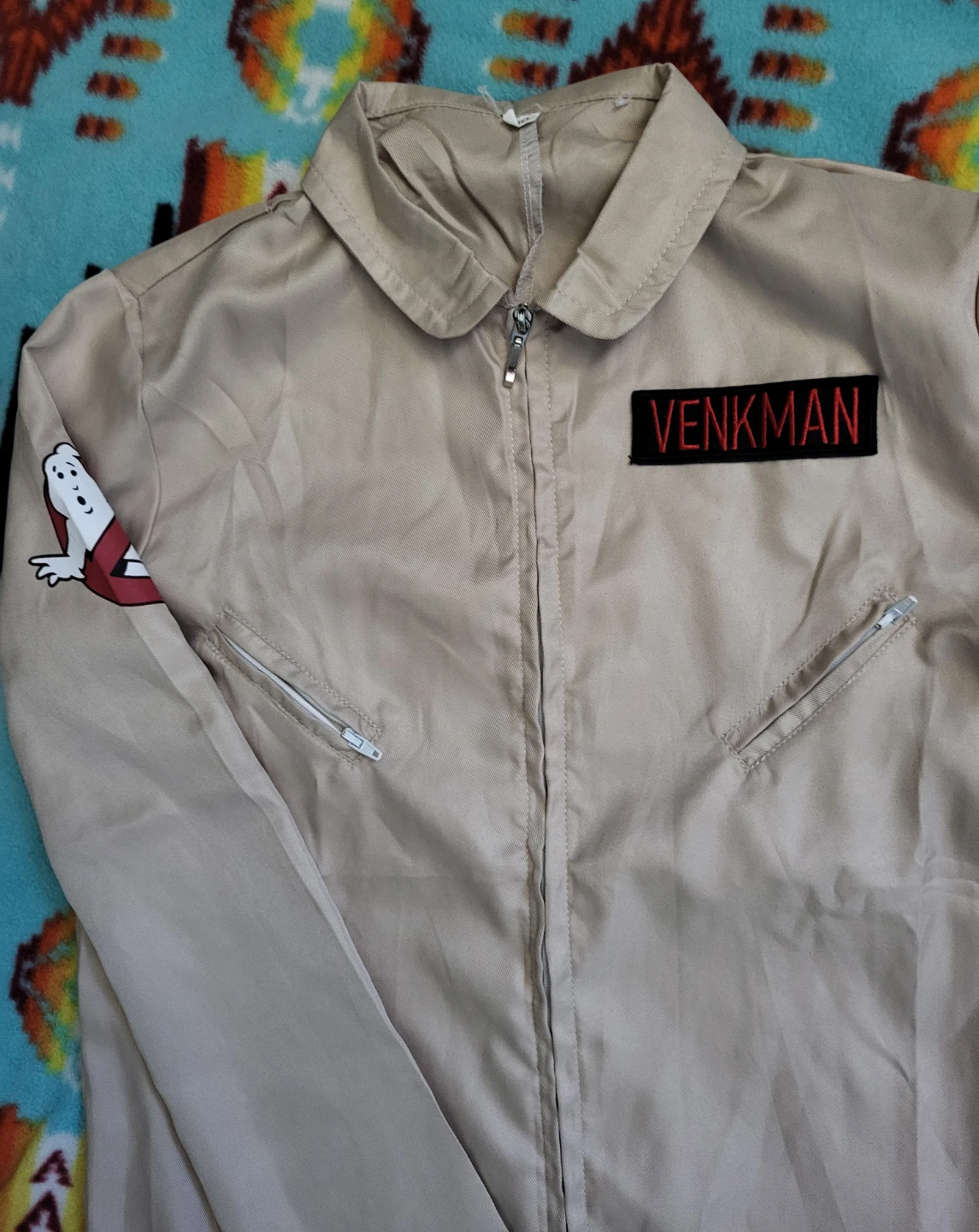 New Ghostbusters Venkman Costume Jumpsuit Size 150 - photo 2
