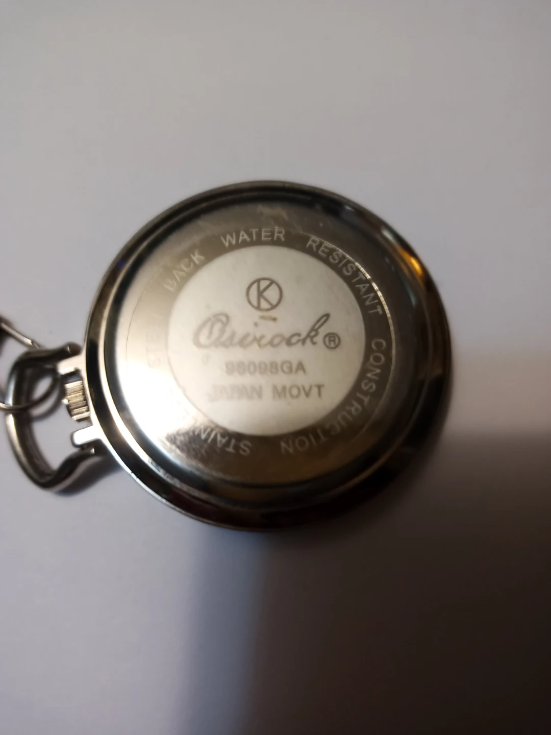 Osirock Quartz Pocket Watch With Leather Locking Case - photo 5