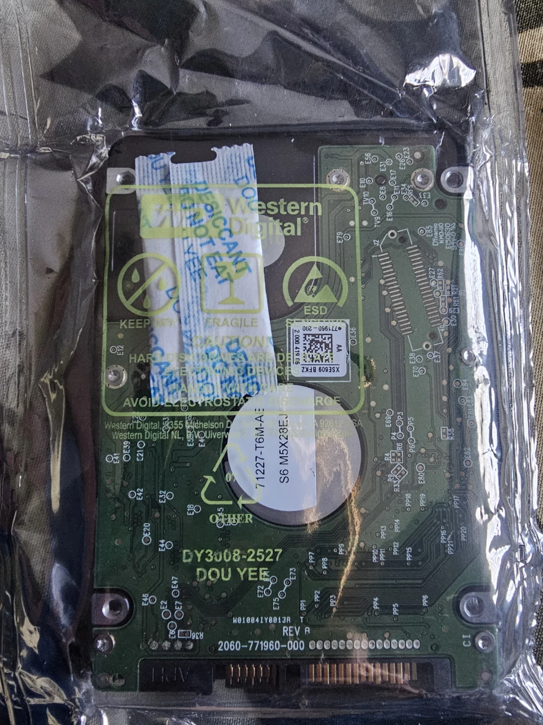 Western Digital 750GB Blue Hard Drive WD7500BPVX - photo 2