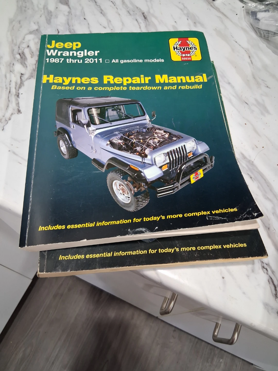 Haynes Jeep Wrangler Repair Manual 1987-2011