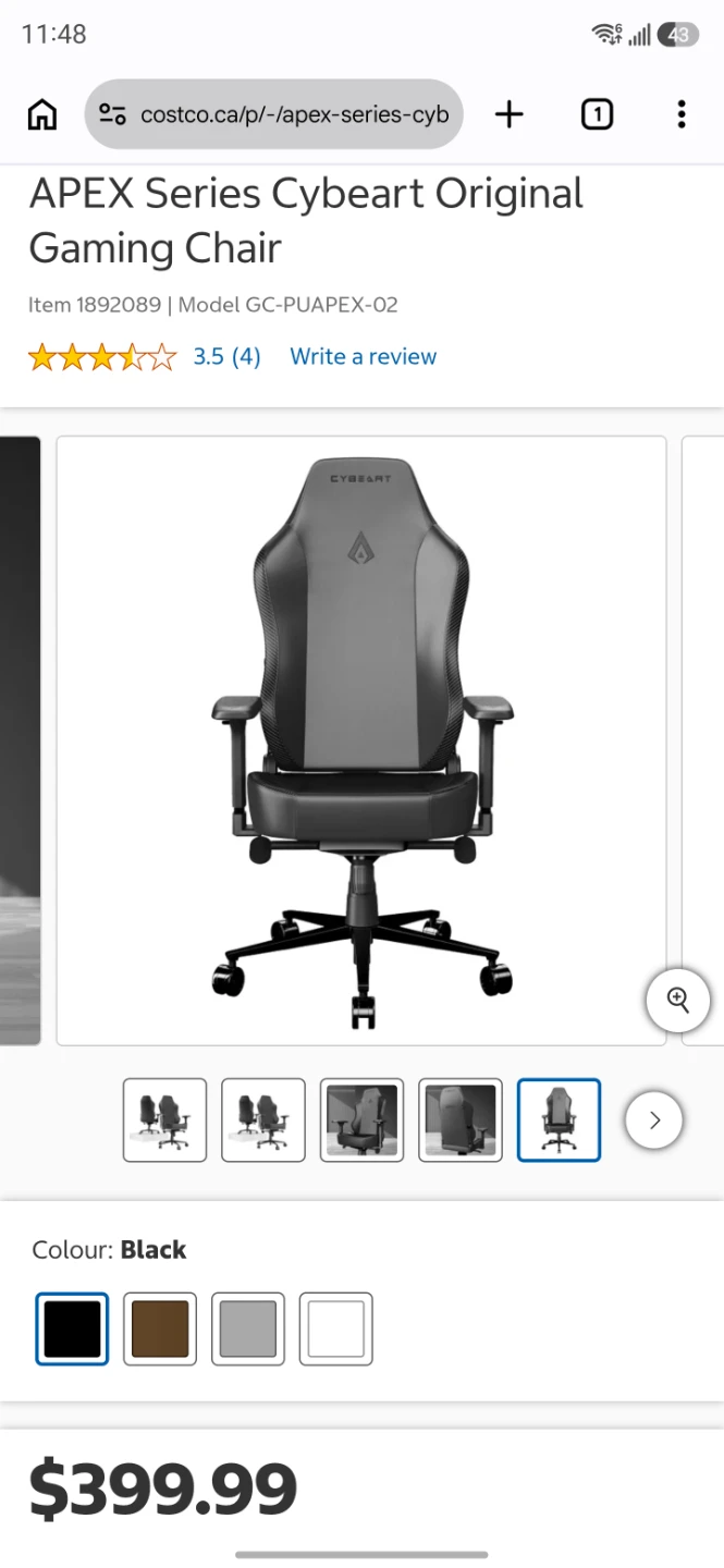 Cybeart Apex Series Gaming Chair - photo 3