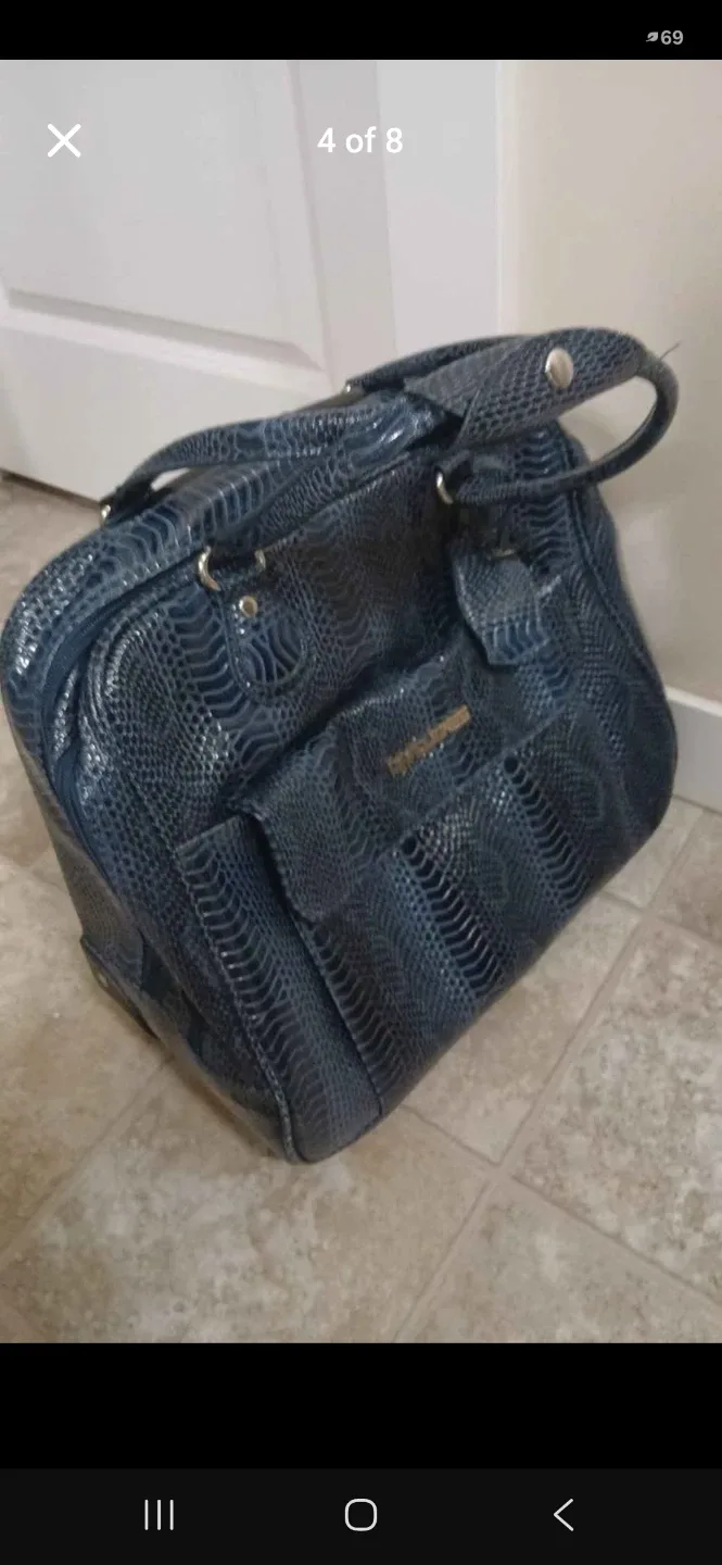 David Jones Rolling Carry-on Travel Bag - photo 4