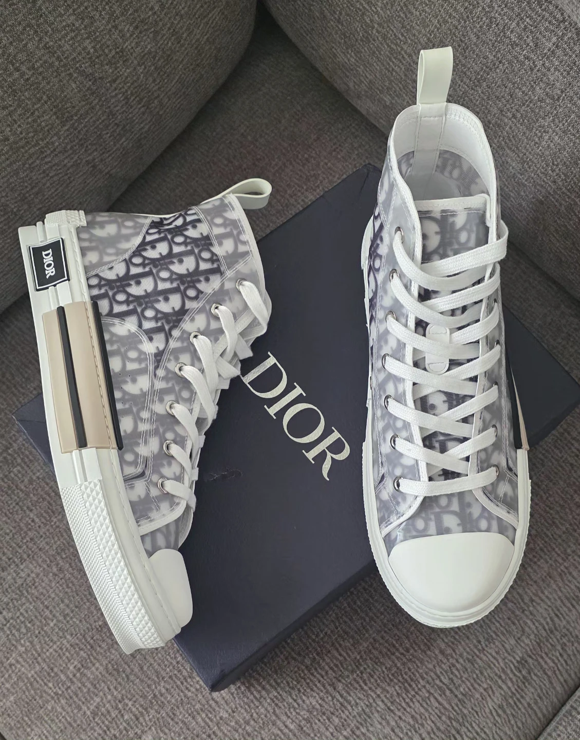 Dior B23 High-Top Sneakers