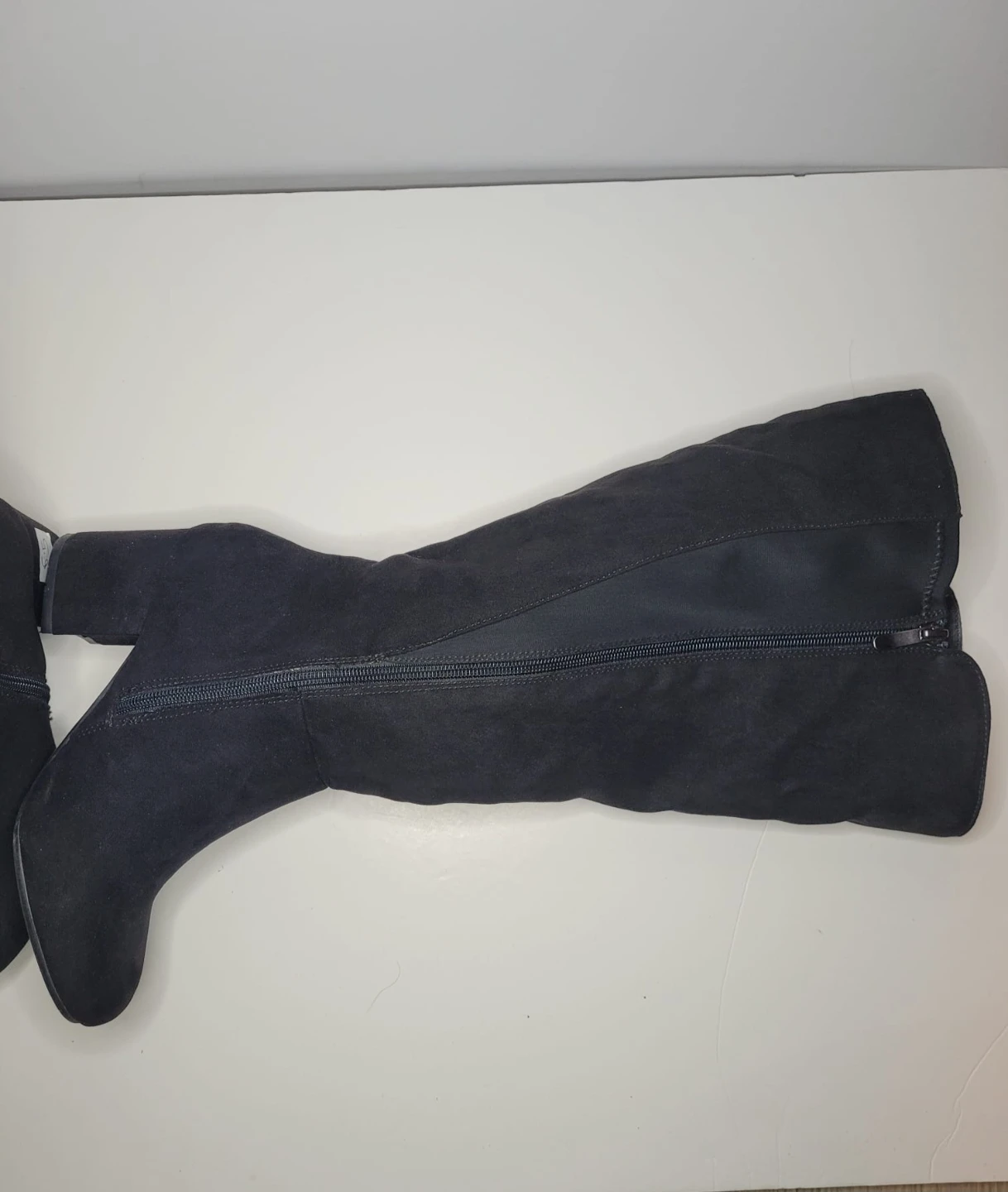 Black Over-the-Knee Boots Size 6.5W - photo 5