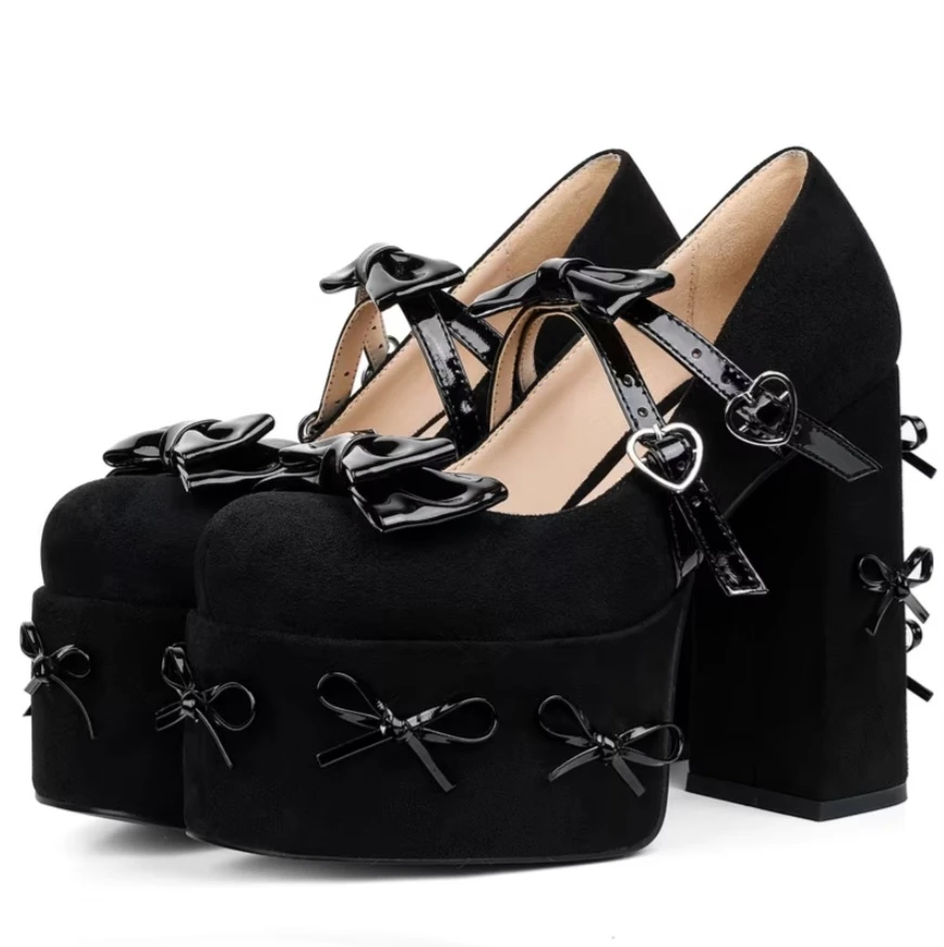 black high heels y2k