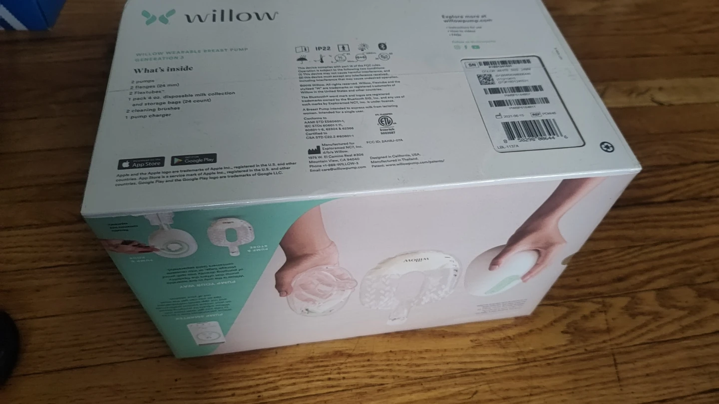 Willow Generation 3 Wearable Breast Pump. New, Sealed. - photo 3