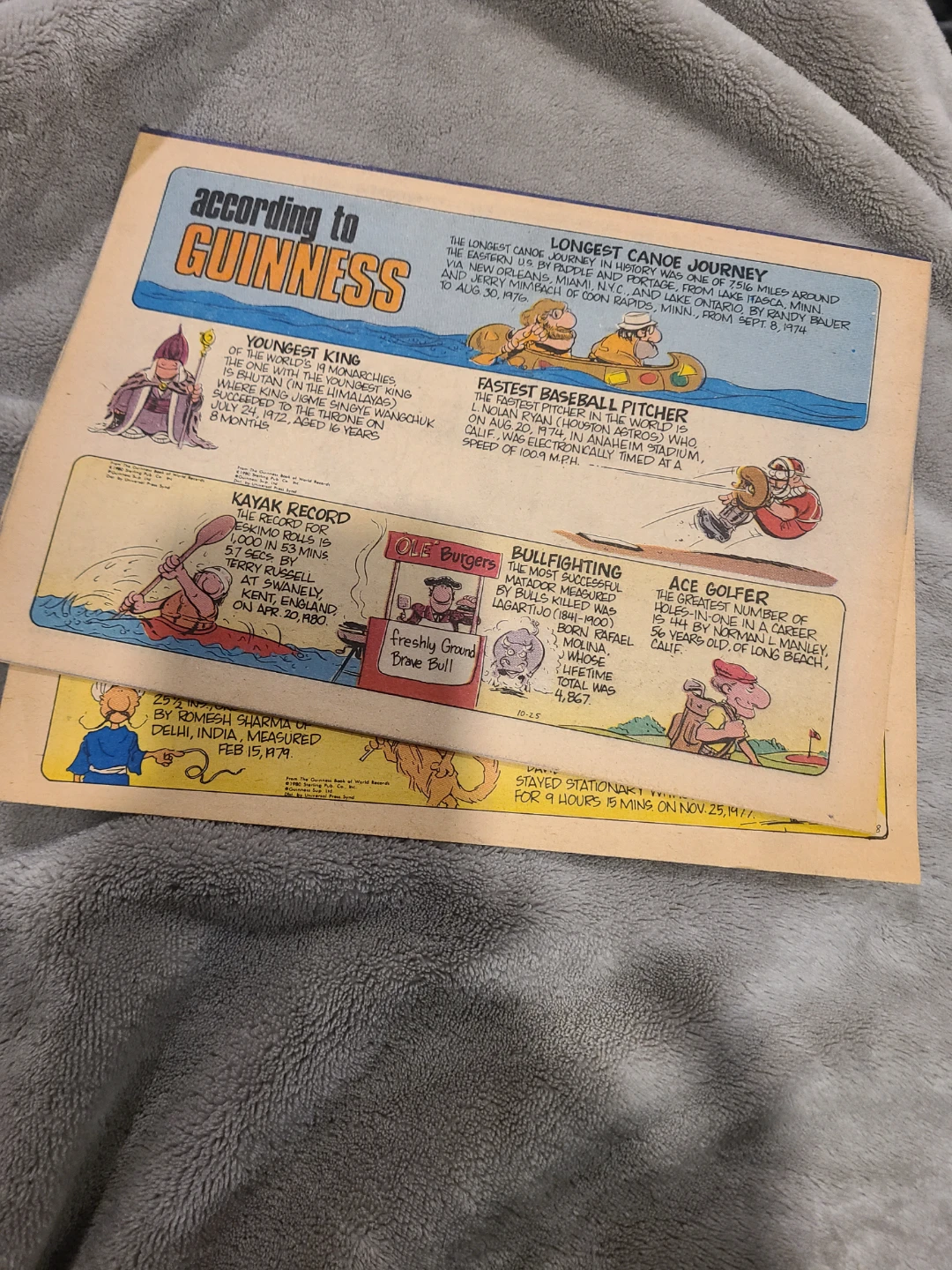 Vintage 1981 Sunday Sun Comics Newspapers - photo 2