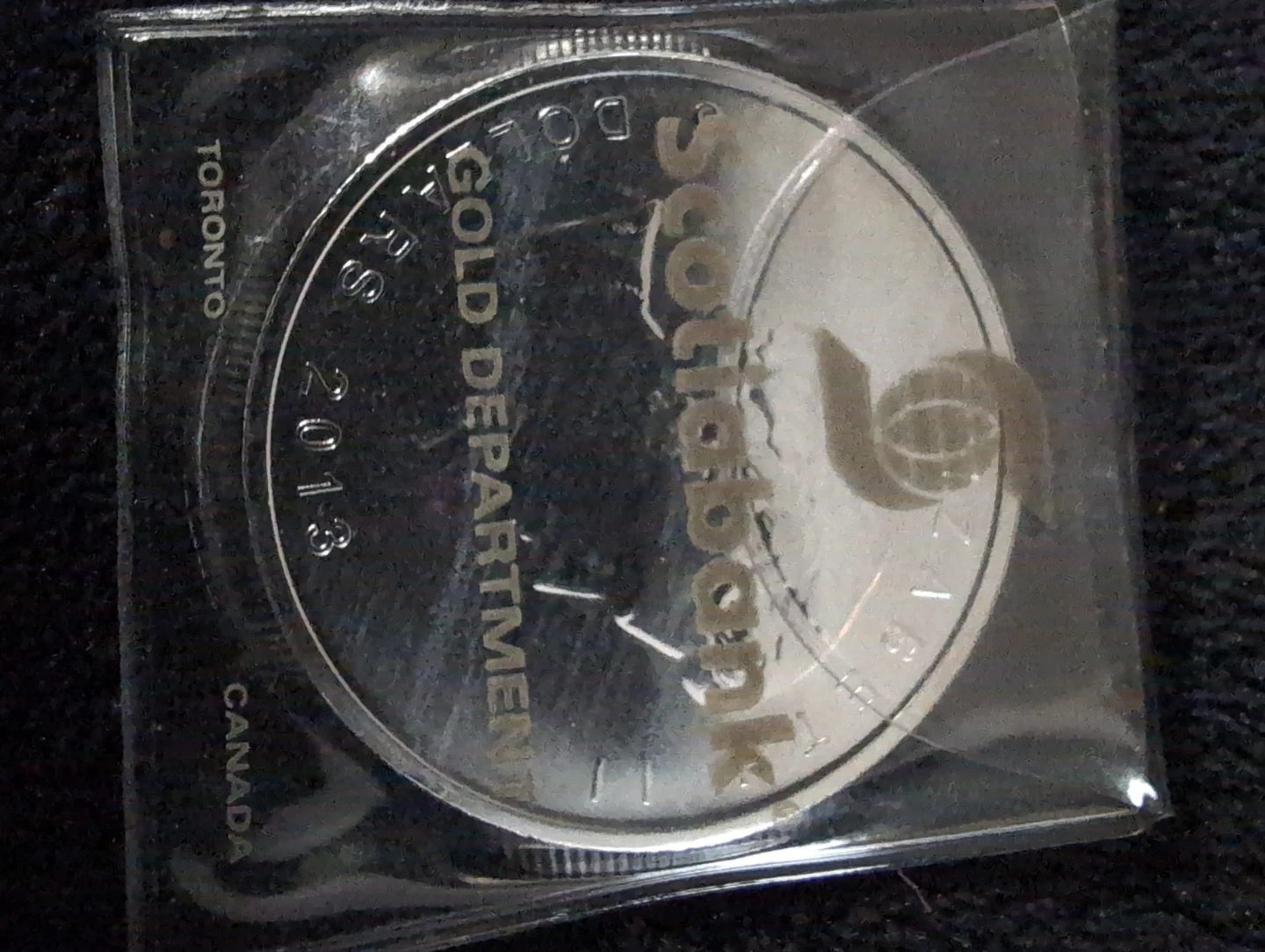 2013 Scotiabank 1 oz Silver Maple Leaf Coin - photo 2
