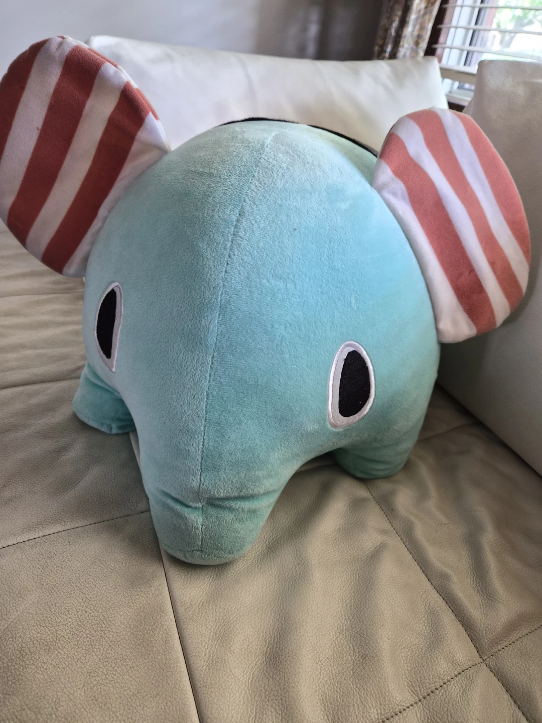 Turquoise  Elephant Toy