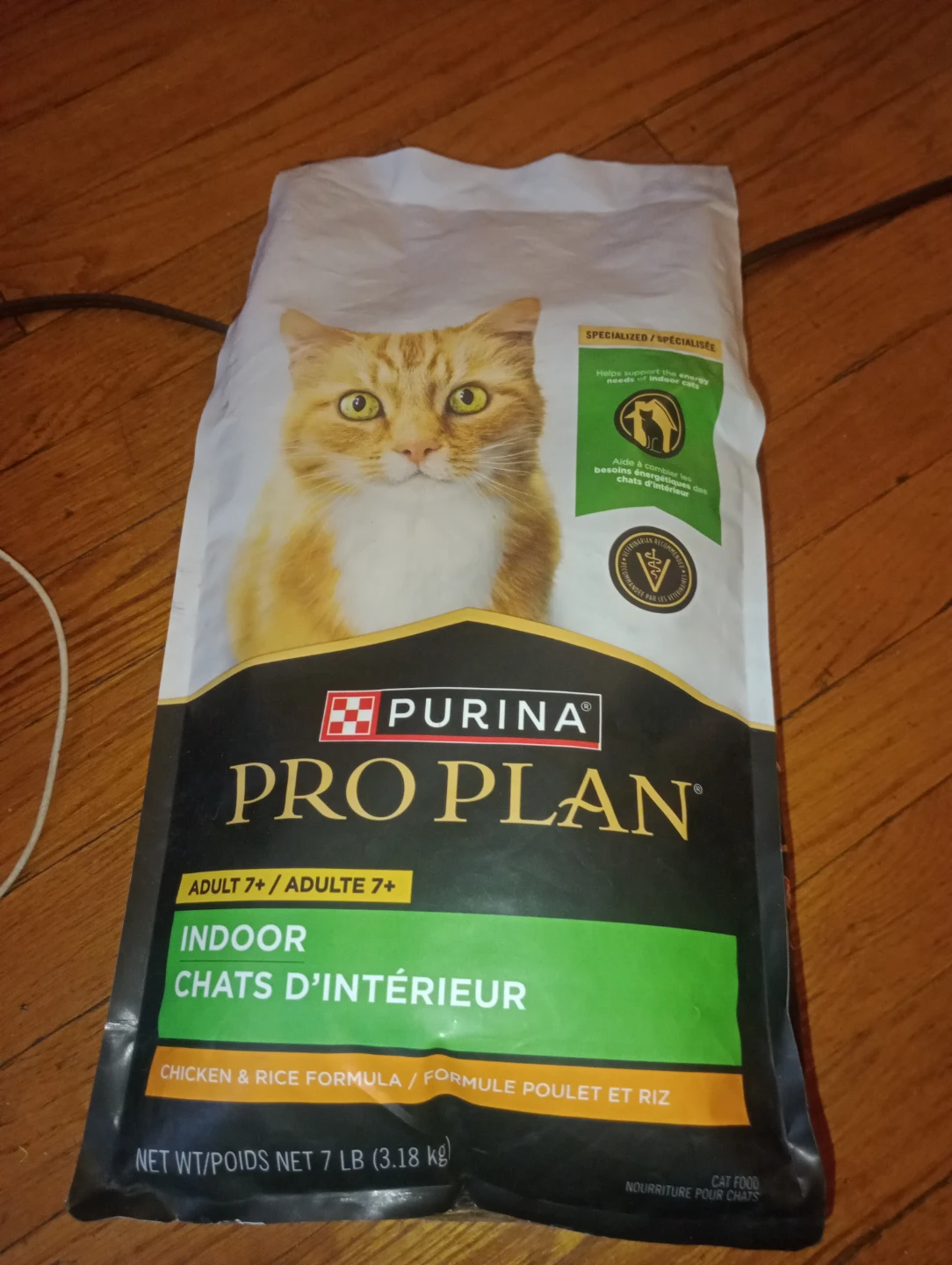Purina Pro Plan Adult 7+ Indoor Cat Food 7lb