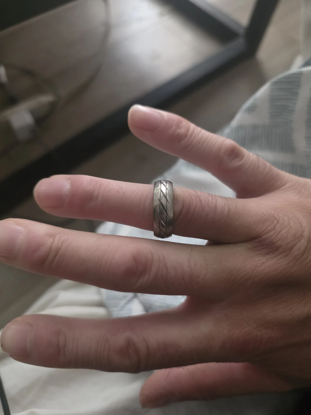 Titanium ring