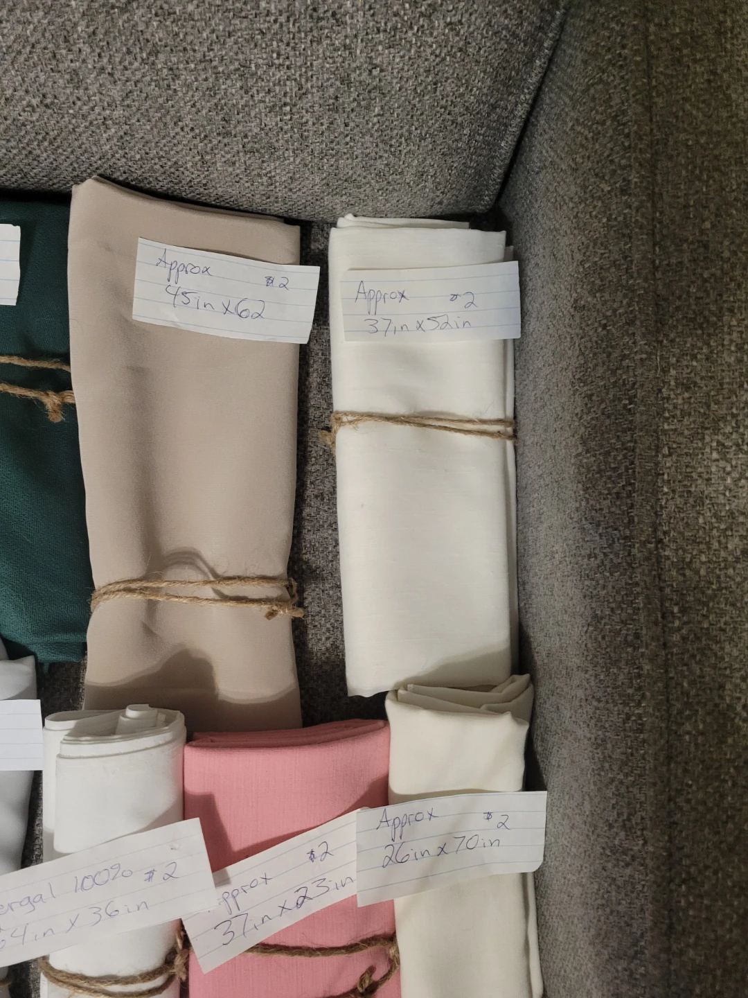 Fabrics ($2 each) - photo 3