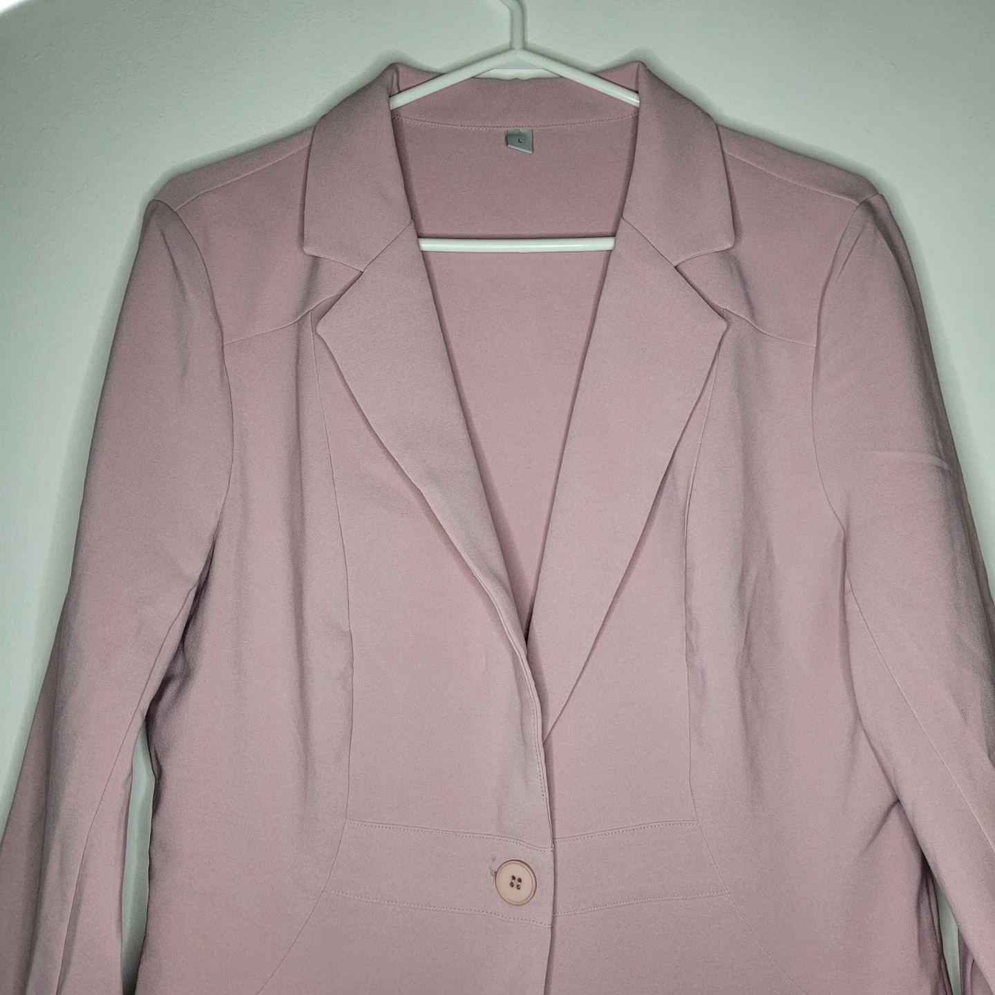 Pink Two-Piece Skirt Suit Set - photo 3