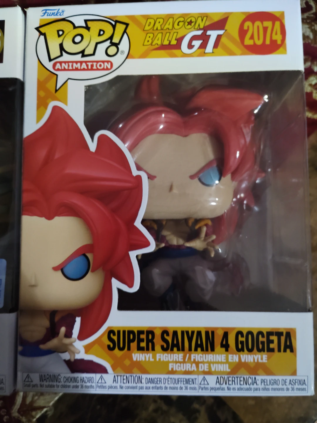 Funko Pop Yu-Gi-Oh! Dark Paladin & SSJ4 Gogeta Figures - photo 2
