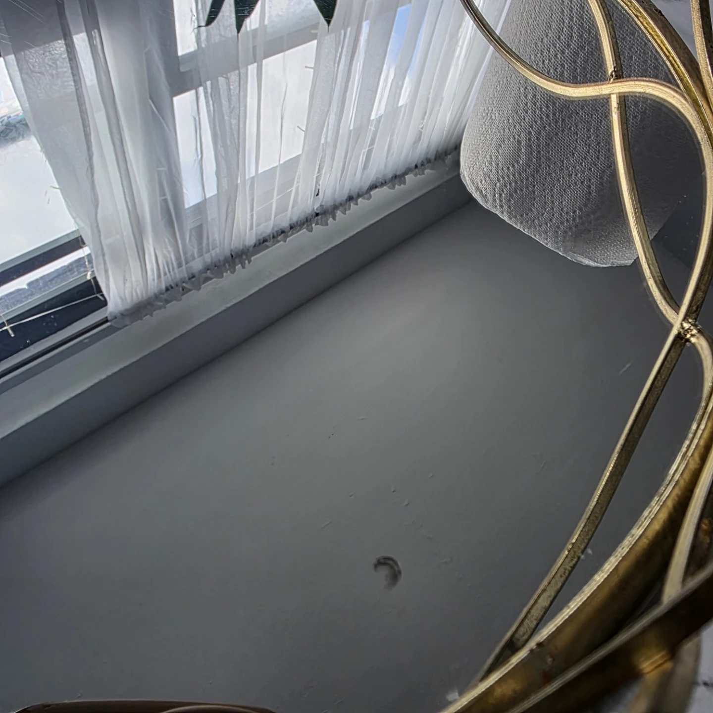 Gold Metal Decorative Mirror Tray - photo 5