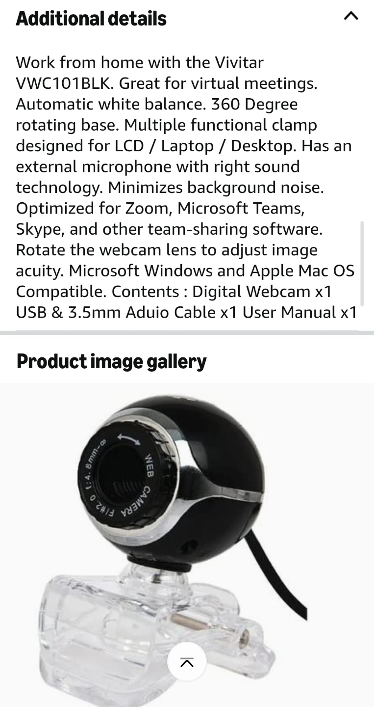 Clip on Webcam Camera - photo 5