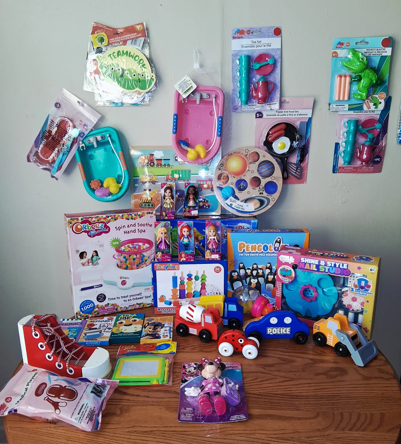 Assorted Kids Toys and Games Collection