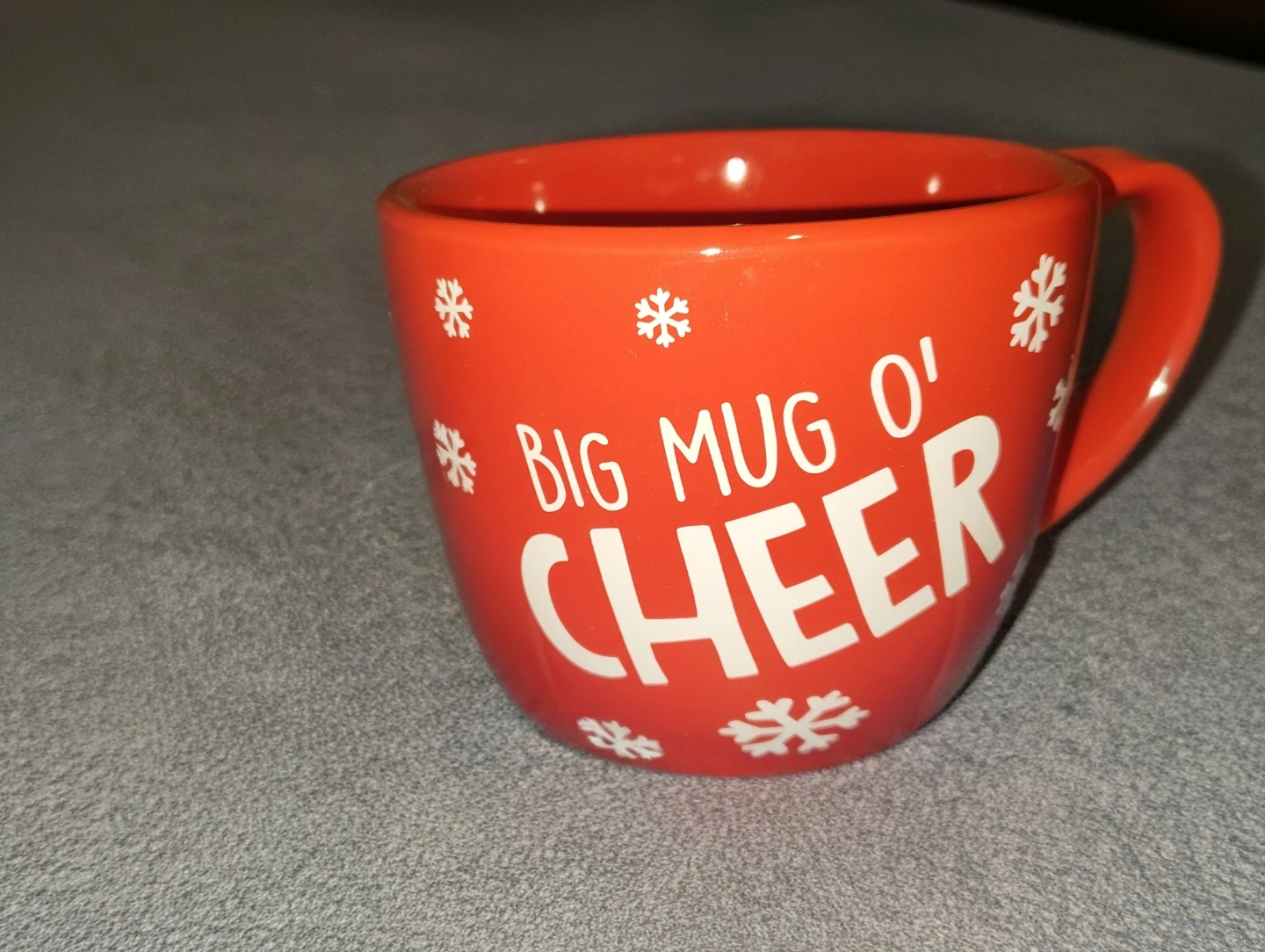 Holiday Gatherings Big Mug O' Cheer