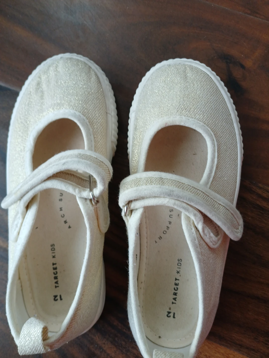 Target Kids Glitter Mary Janes Size 12