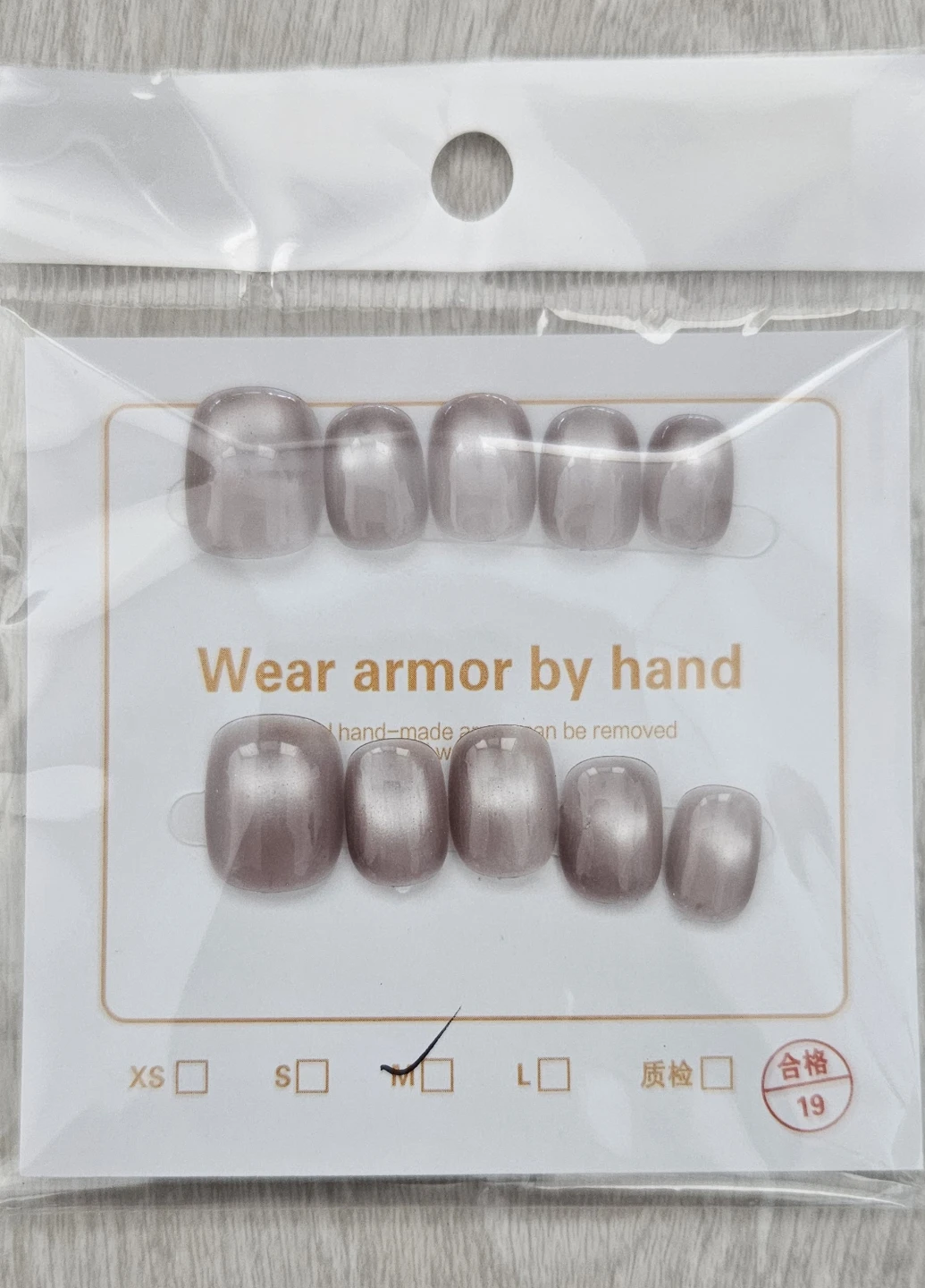 Press-on Nails Set Size Medium