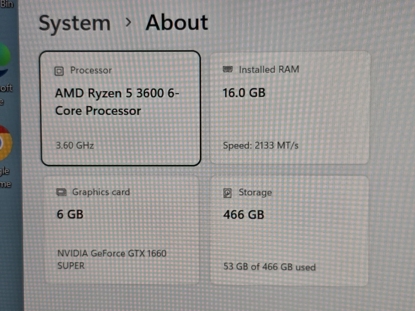 SFF Gaming PC, Ryzen 5 3600, 16Gb, 500Gb NVME, GTX 1660 Super - photo 2