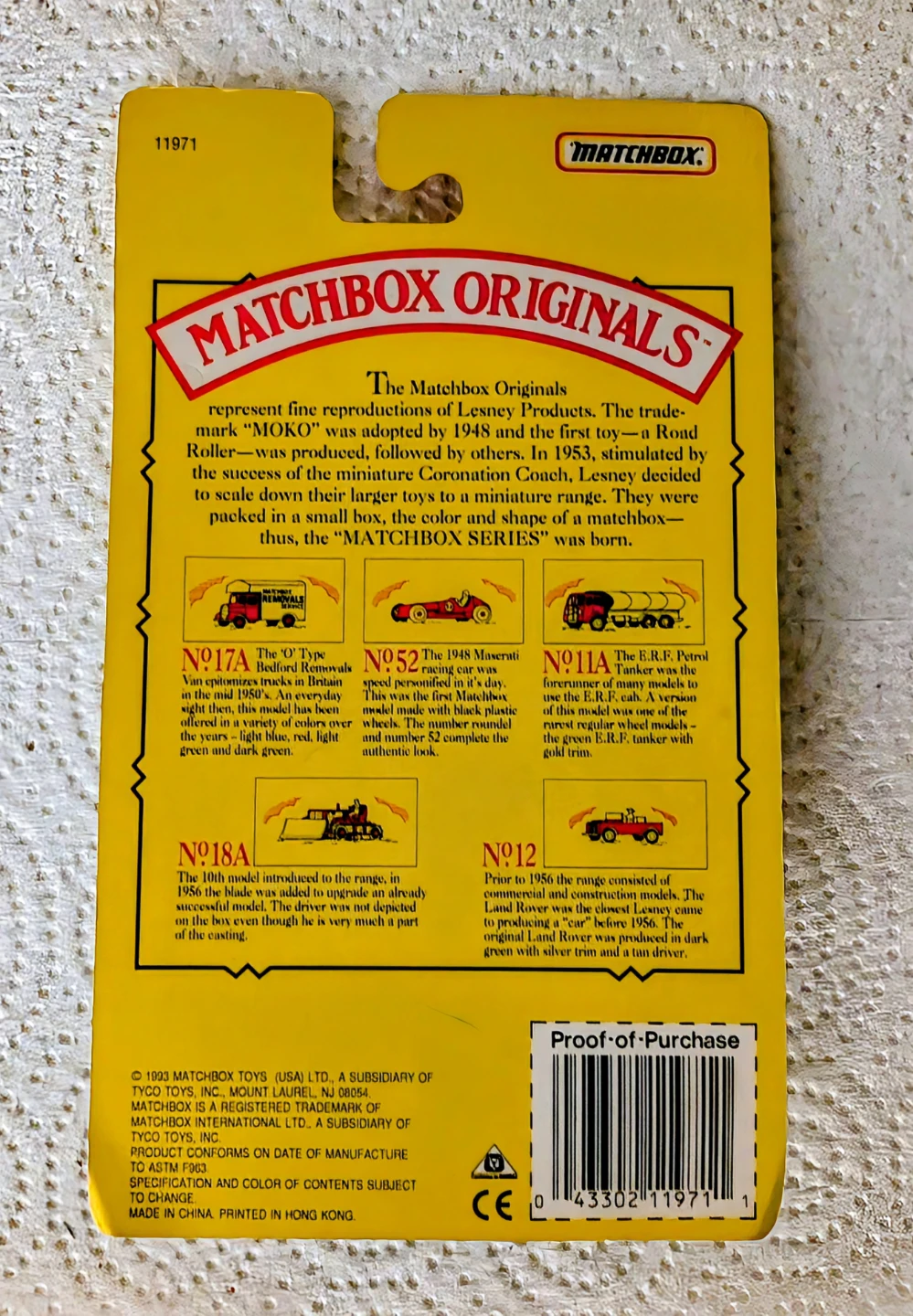 Matchbox Originals Series III No. 12 Land Rover - photo 2