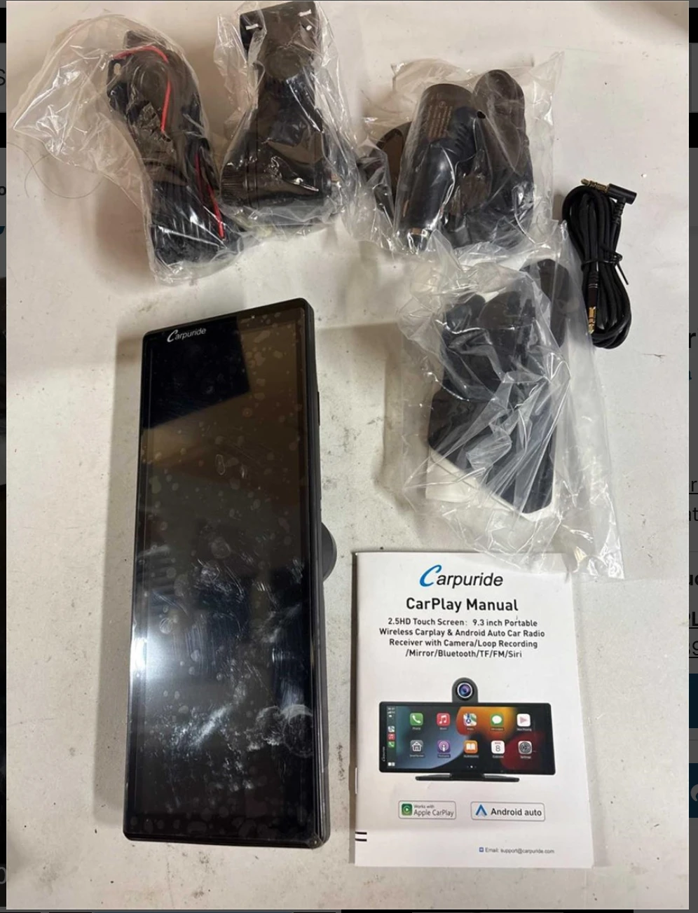 Carpuride 903 Portable CarPlay/Android Auto Display