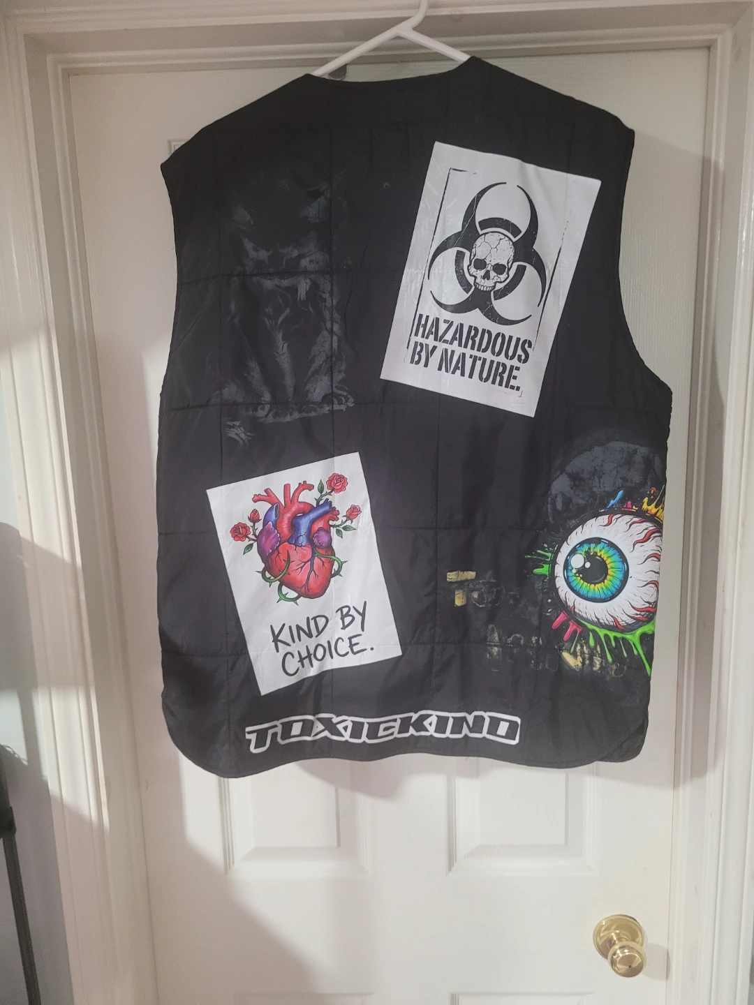 DC Quilted Vest with Custom Patches - photo 2