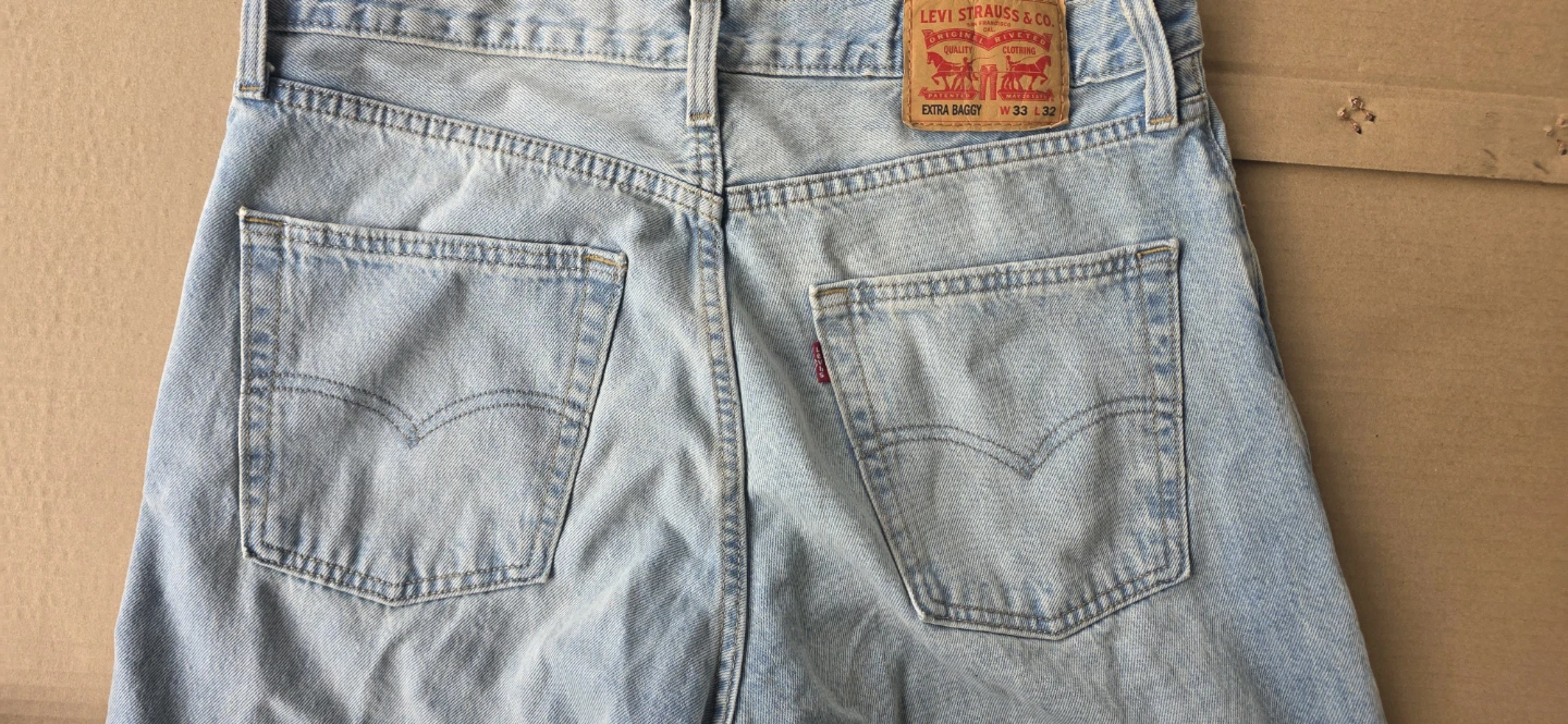 Levi's Men's Extra Baggy Jeans (Waist 33) - photo 4