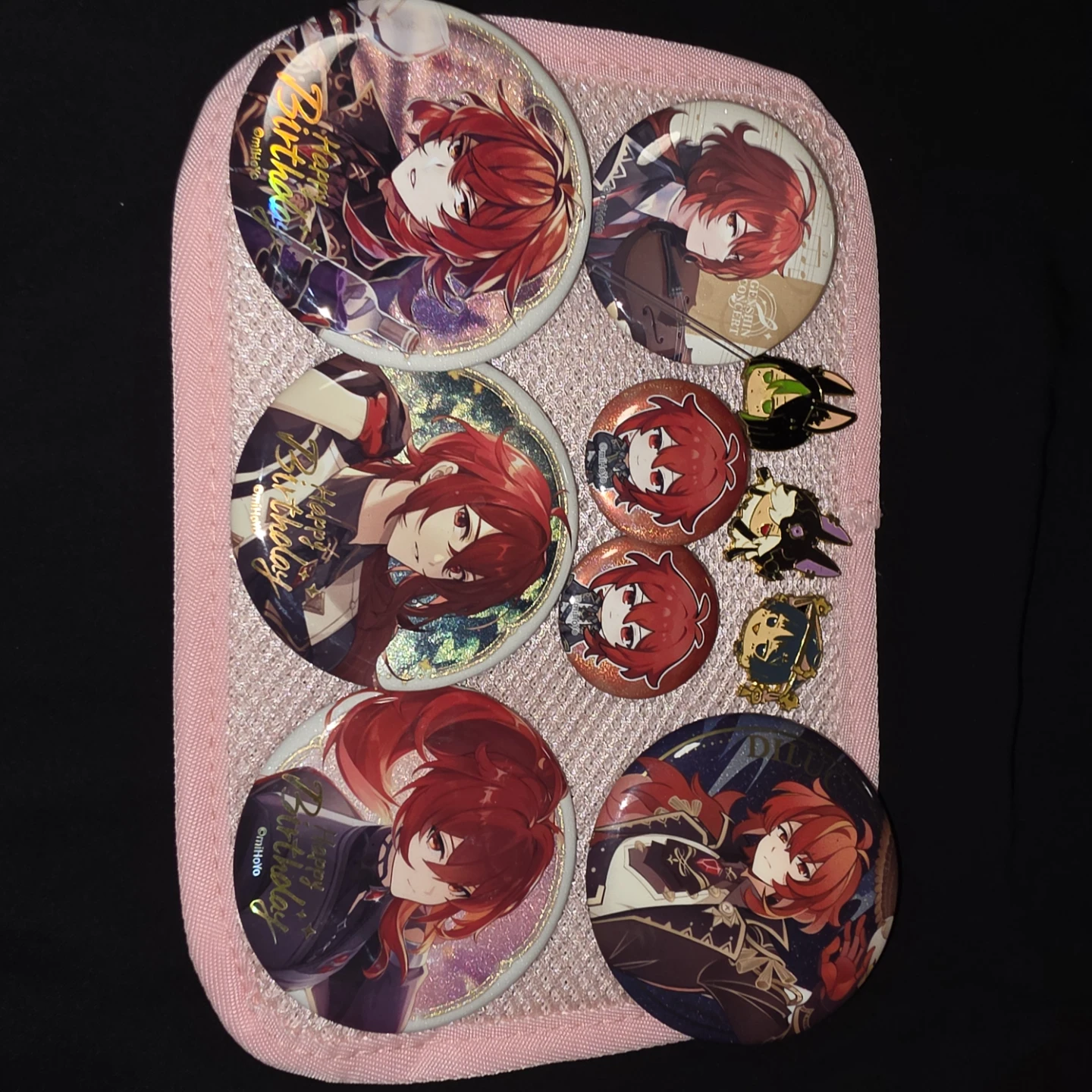 Genshin Impact Diluc Merchandise Set