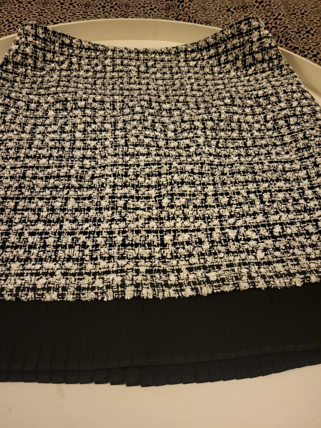 Melanie Lyne Tweed Skirt Size 4 - NWOT - photo 2
