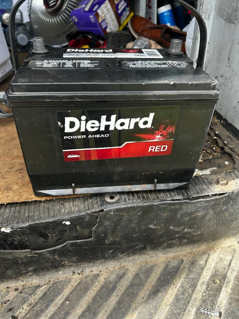 DieHard Red 34-0 Car Battery