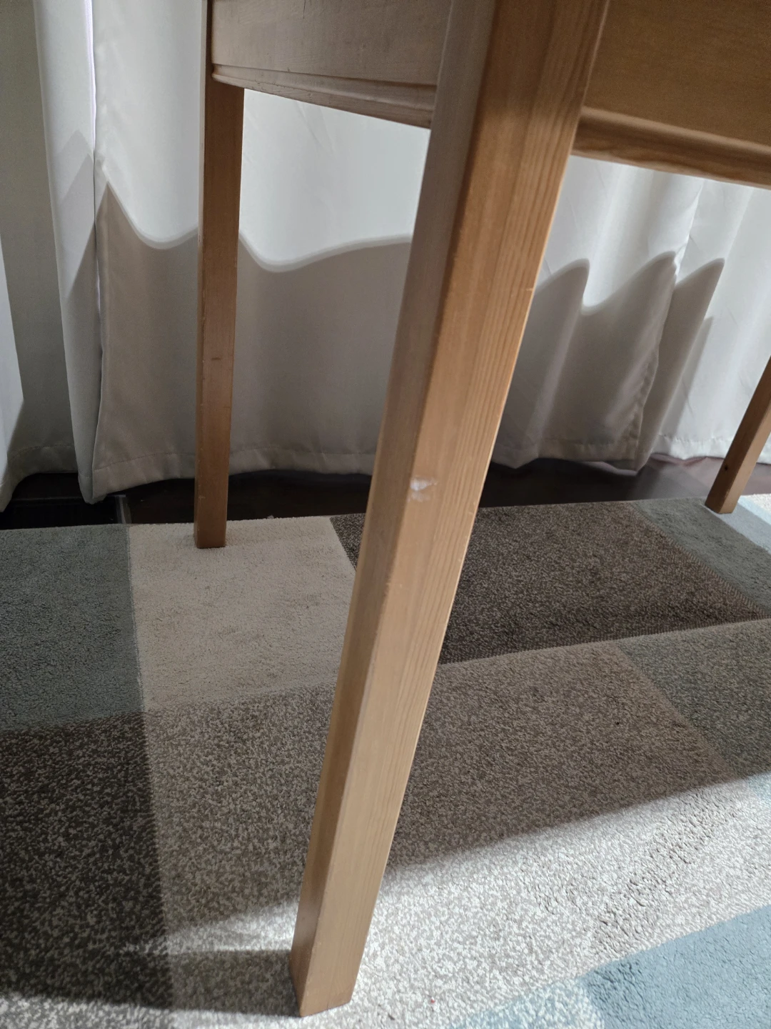 IKEA Pine Dining Table and 4 Chairs - photo 3