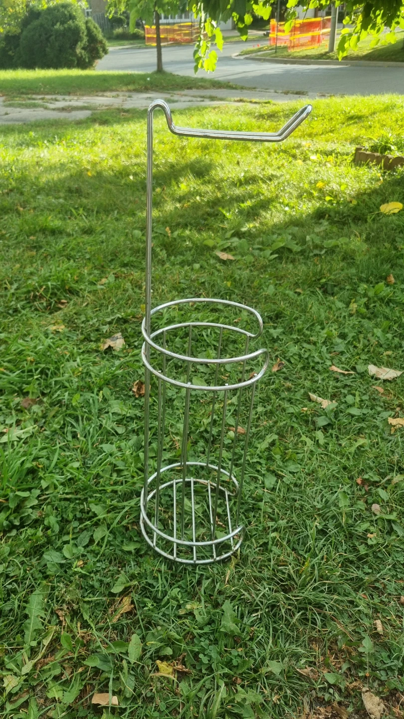 Chrome Toilet Paper Roll Stand