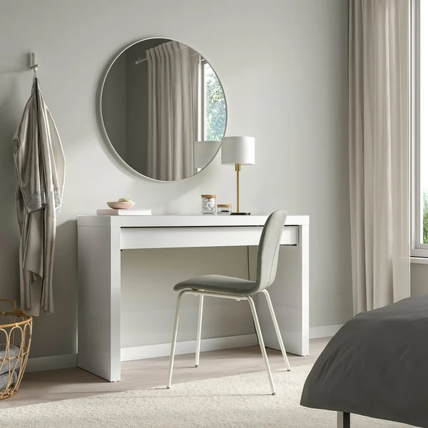 IKEA Malm Dresk vanity Table White - photo 4
