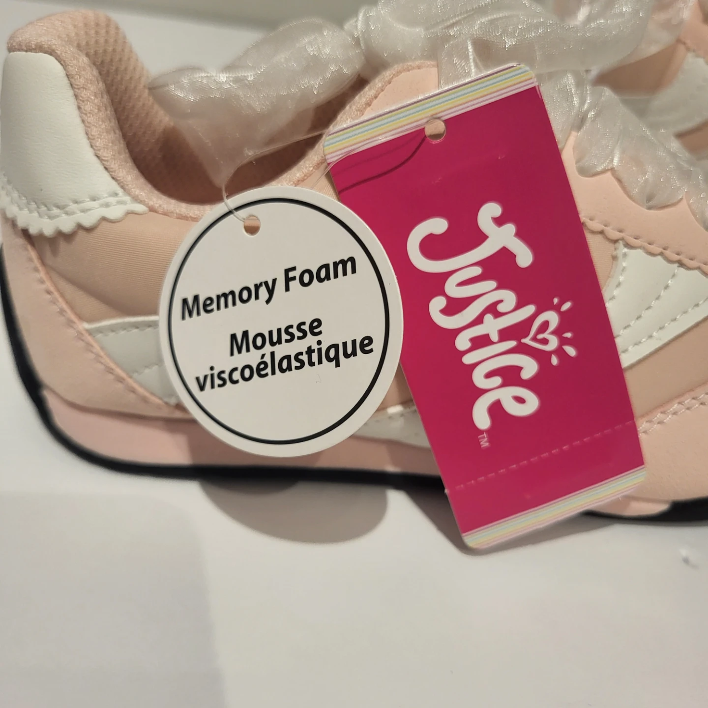 Justice Girls Pink Casual Sneakers - photo 3