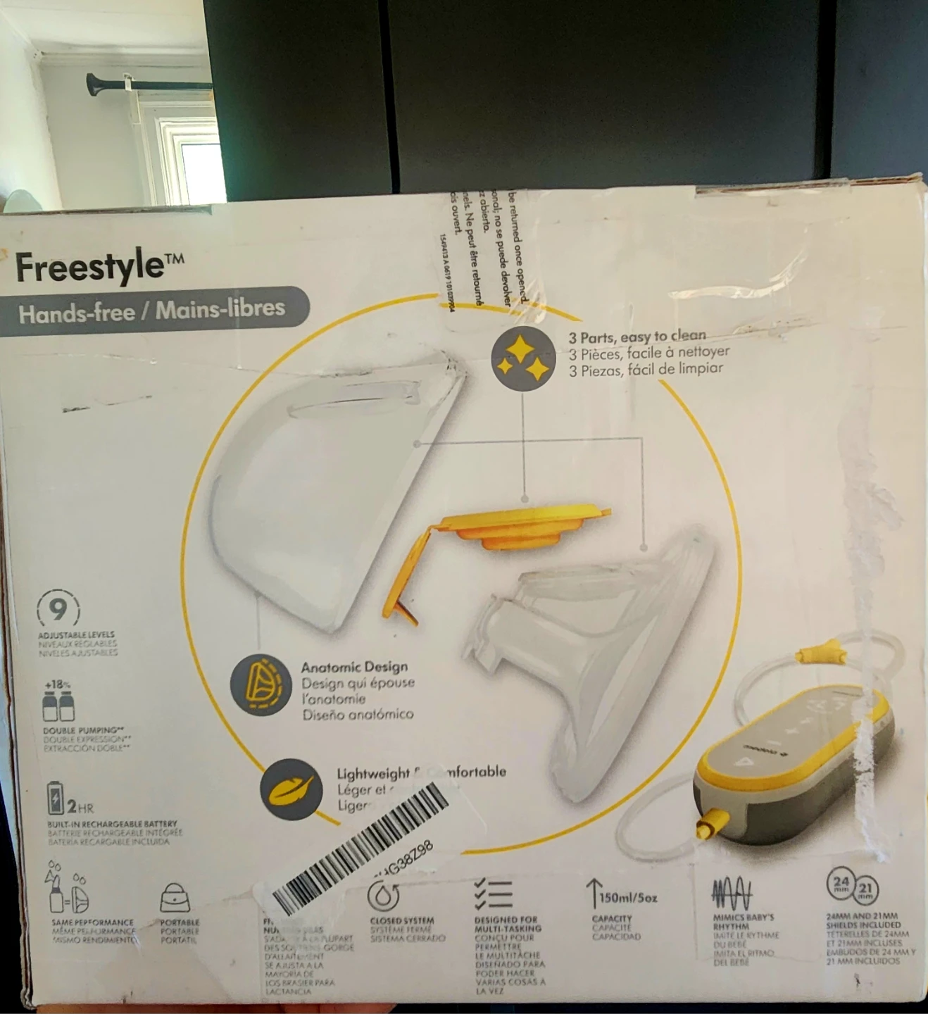 Medela Freestyle Hands-free Breast Pump - photo 2
