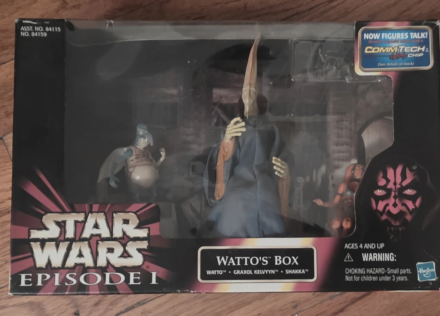 Star Wars Episode I Watto's Box CommTech Action Figures