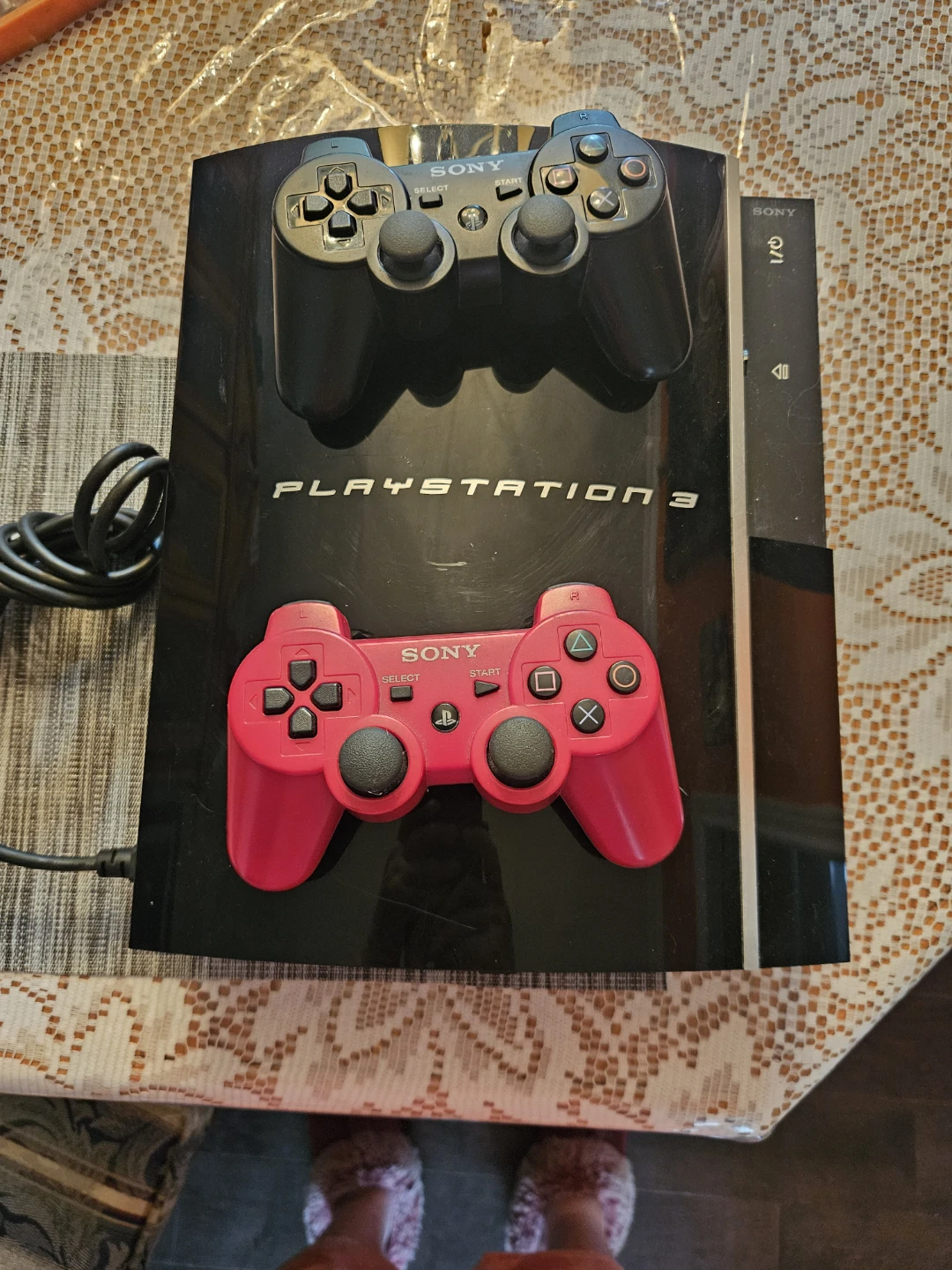 Sony PlayStation 3 Console with 2 Controllers - photo 2