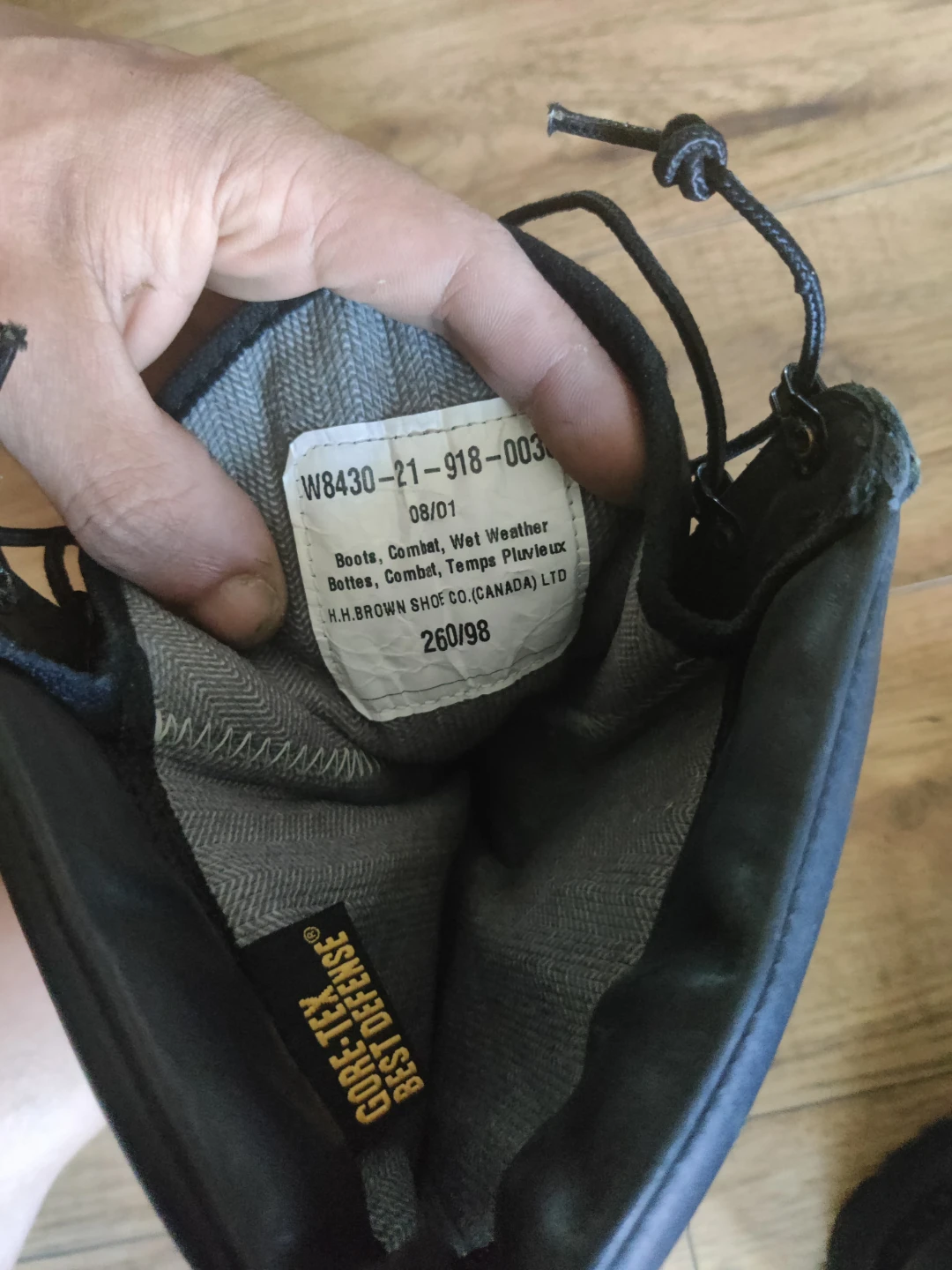 New non-safety military boots - photo 3