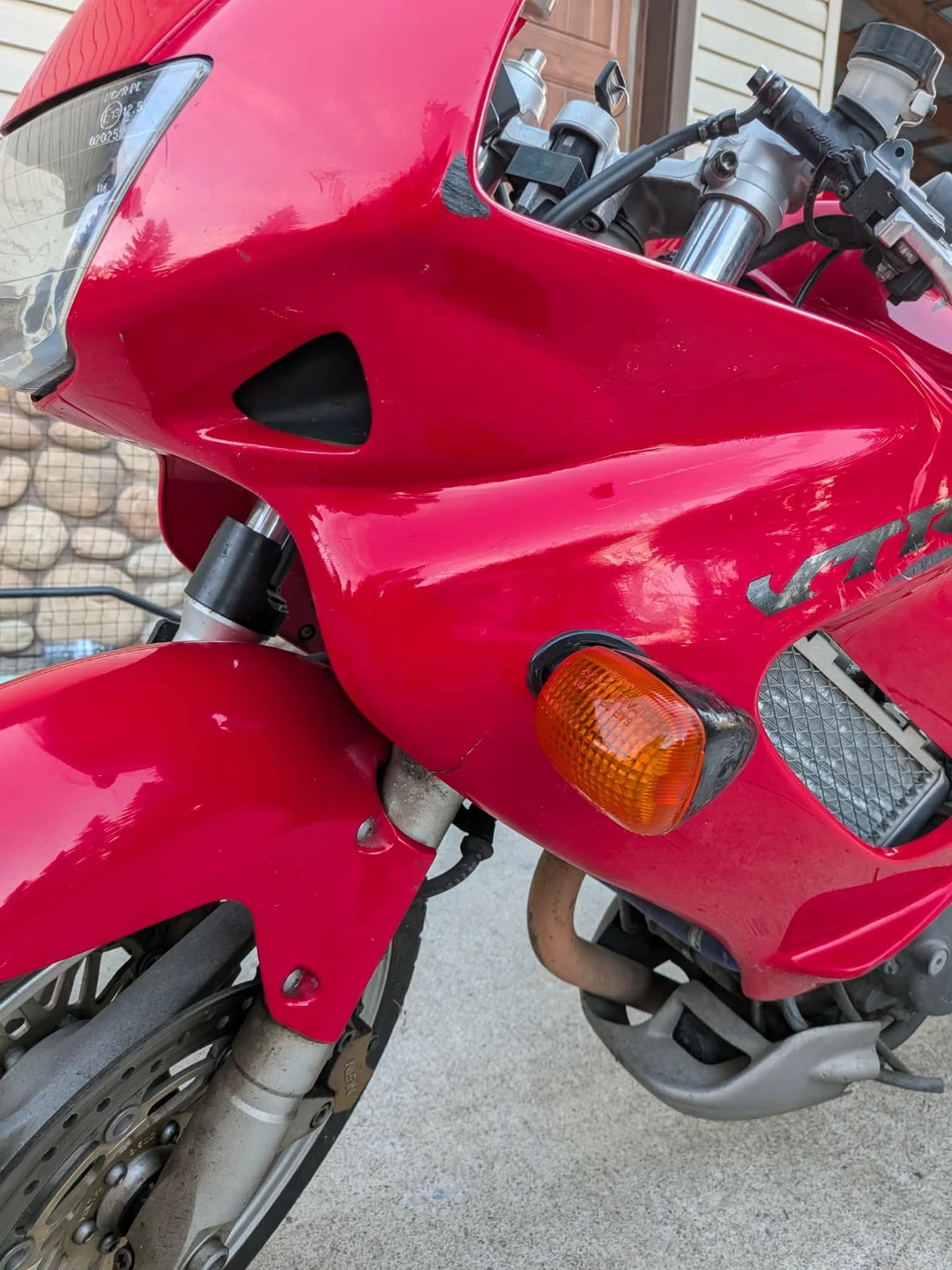 Honda VTR1000F Firestorm Motorcycle - photo 5