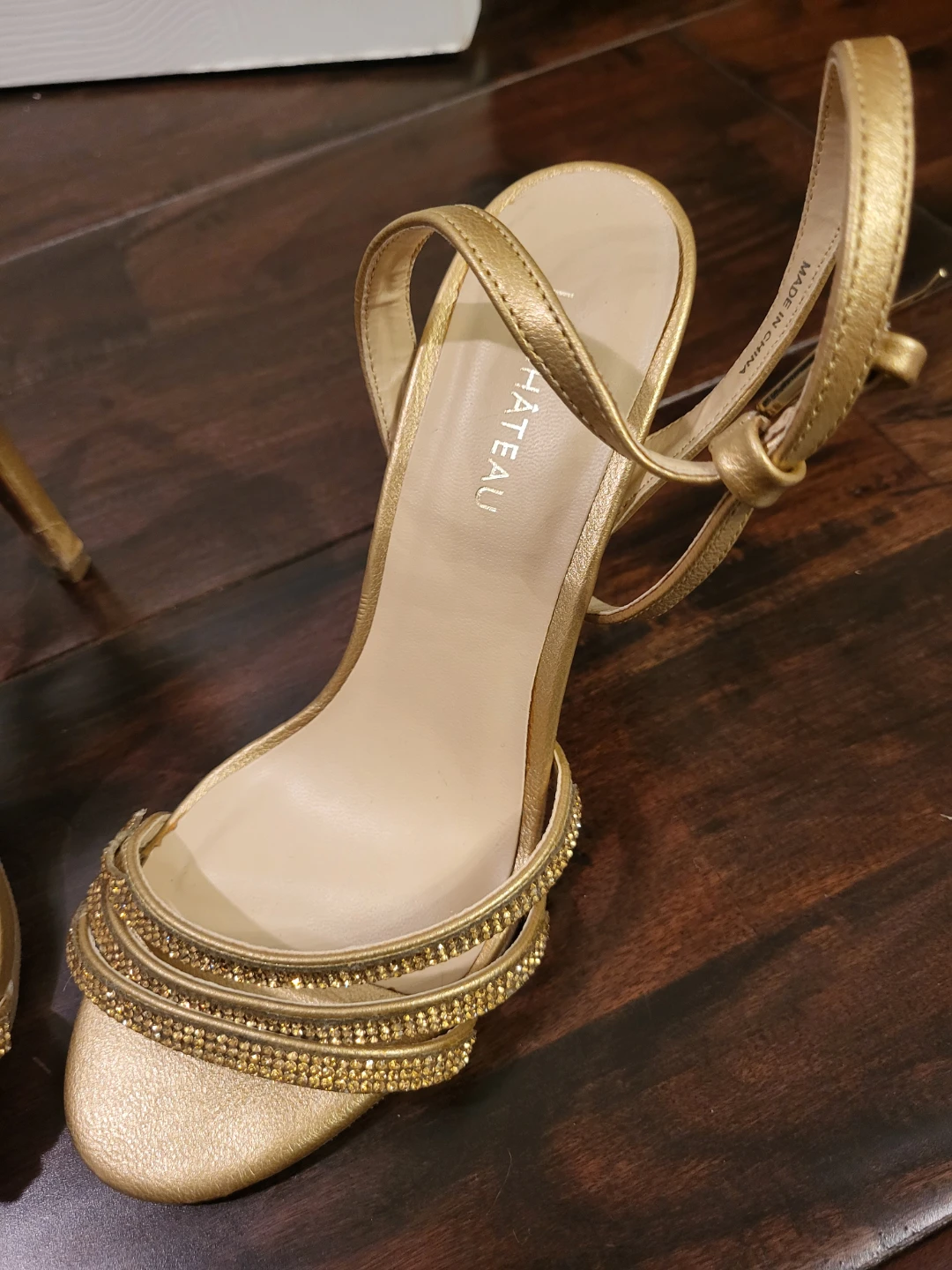 Le Château Gold Crystal Heels - photo 2
