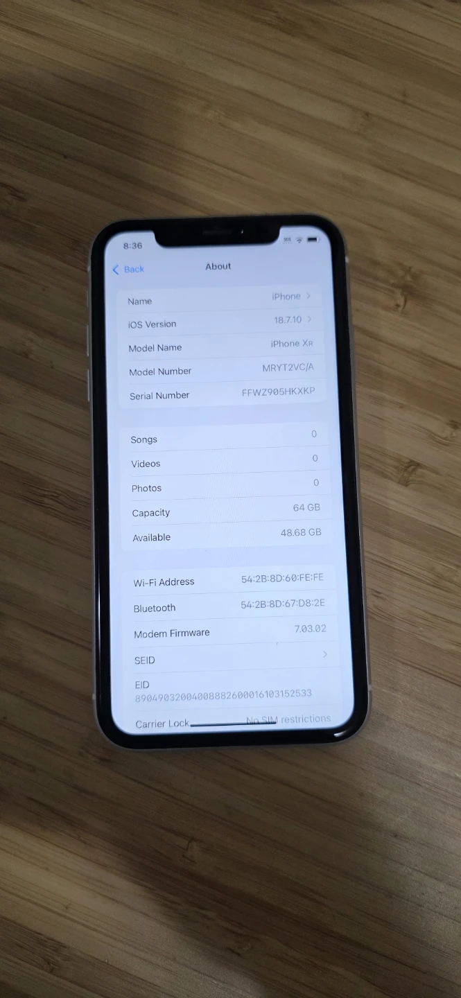 Apple iPhone XR 64GB White - photo 5