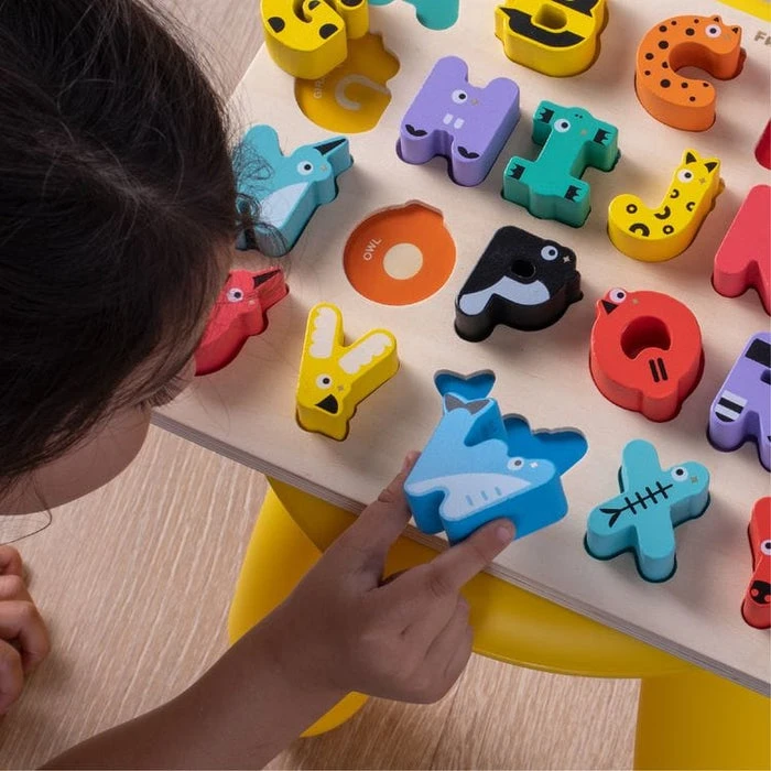 FAO Schwarz Learning Letters Animal Alphabet Board - 27 Pieces - photo 3